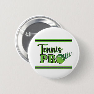 Chapa Redonda De 5 Cm Profesional del tenis