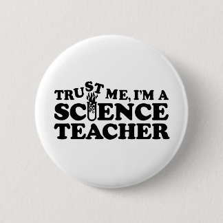 Chapa Redonda De 5 Cm Profesor de Ciencias