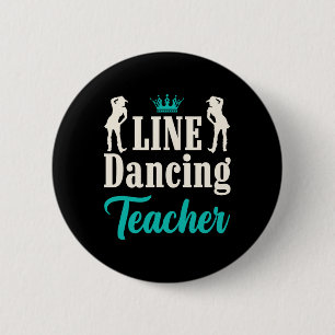 Chapa Redonda De 5 Cm Profesora de baile en línea