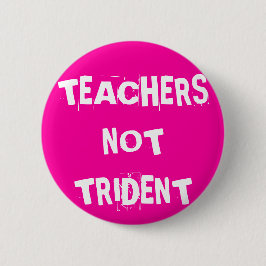 Chapa Redonda De 5 Cm Profesores no Trident