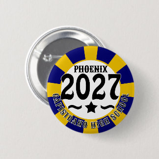 Chapa Redonda De 5 Cm Promoción de la Clase de 2027