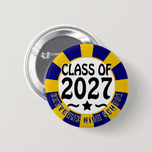 Chapa Redonda De 5 Cm Promoción de la Clase Estelar 2027