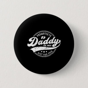 Chapa Redonda De 5 Cm Promovido A Papi Papa Est 2025 Pronto Para Ser Pap