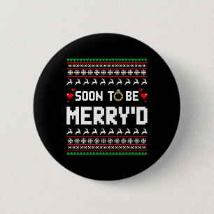 Chapa Redonda De 5 Cm Pronto los Navidades de Merry involucraron a la pa