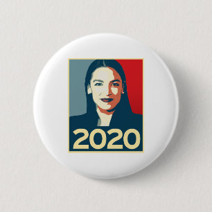 Chapa Redonda De 5 Cm Propaganda AOC 2020