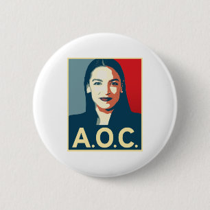 Chapa Redonda De 5 Cm Propaganda AOC 2024