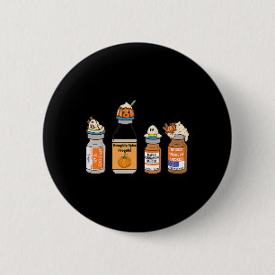 Chapa Redonda De 5 Cm Propofol de las especias de calabaza Enfermera Hal