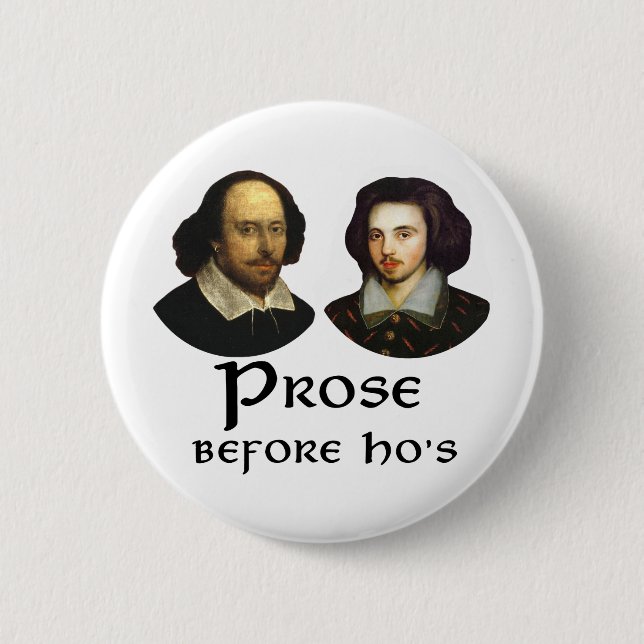 Chapa Redonda De 5 Cm Prosa antes Ho (Anverso)