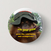 Protección del orangután de la selva tropical del