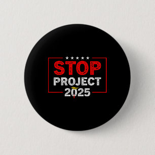 Chapa Redonda De 5 Cm Proyecto 2025 Anti Trump 1
