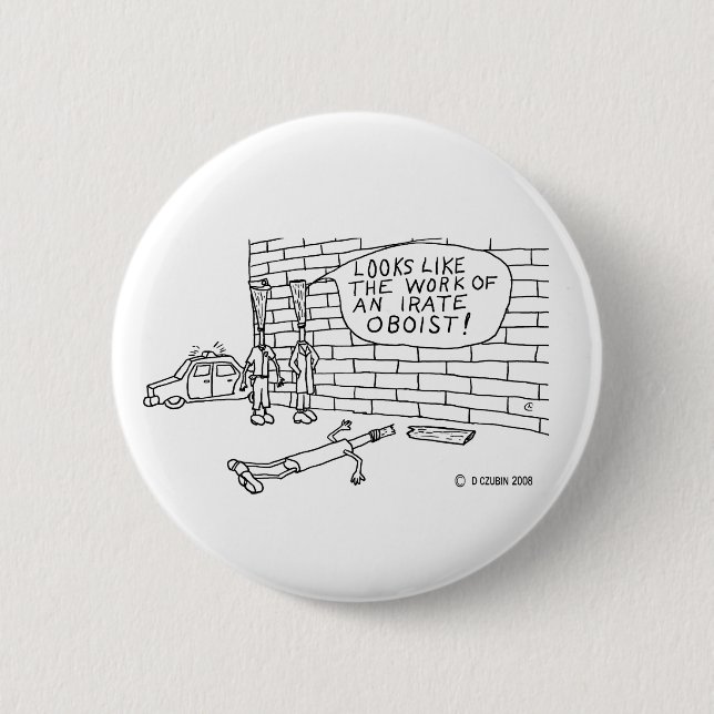 Chapa Redonda De 5 Cm Prueba de pared (Anverso)