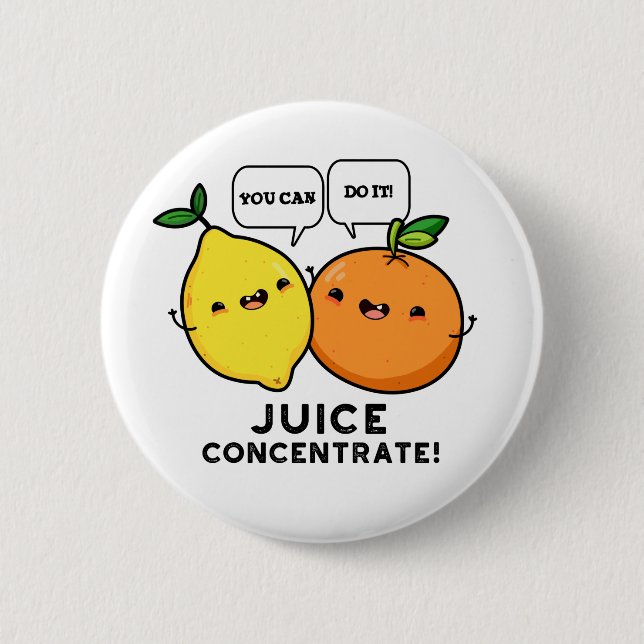 Chapa Redonda De 5 Cm Puede Hacerlo Jugo Concentrar Pun De Fruta Positiv (Anverso)