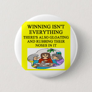 Chapa Redonda De 5 Cm puente duplicado y chiste de los jugadores del