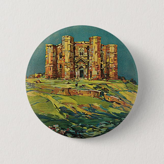 Chapa Redonda De 5 Cm Puglie (Anverso)