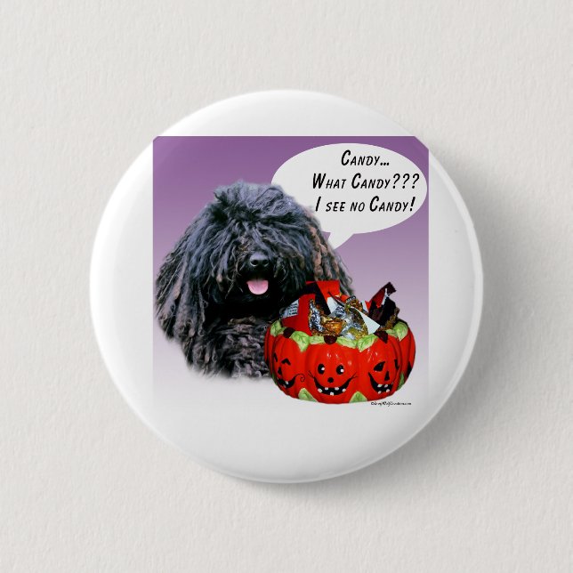 Chapa Redonda De 5 Cm Puli Halloween Candy (Anverso)