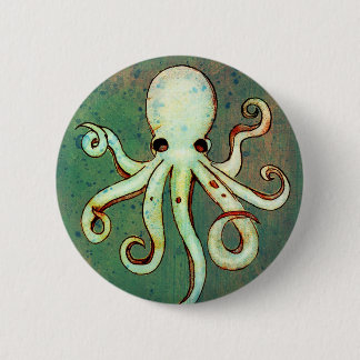 Chapa Redonda De 5 Cm Pulpo Cthulhu