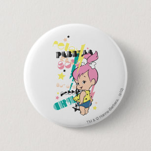 CHAPA REDONDA DE 5 CM PUNK PEBBLES™ 80