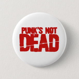 Chapa Redonda De 5 Cm Punks no muertos