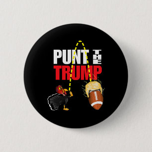 Chapa Redonda De 5 Cm Punt The Trump Divertido Política 