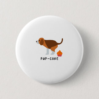 Chapa Redonda De 5 Cm Pup Cake