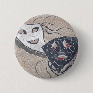 Chapa Redonda De 5 Cm Puro teatro