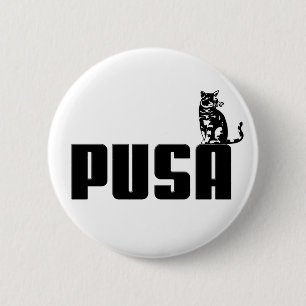 Chapa Redonda De 5 Cm Pusa