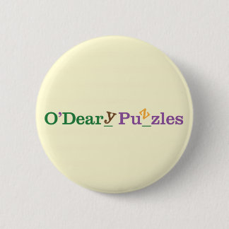 Chapa Redonda De 5 Cm Puzzles O'Deary