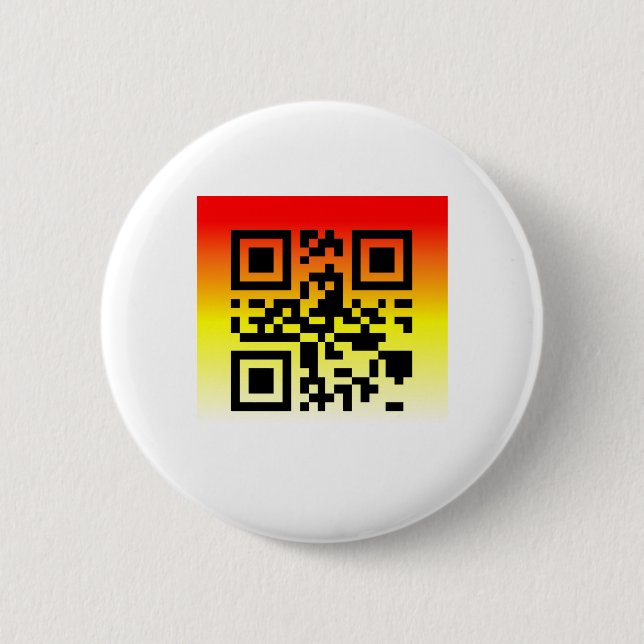 Chapa Redonda De 5 Cm QR Code® dice: FELICITACIONES (Anverso)