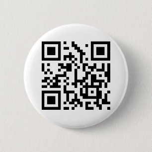 Chapa Redonda De 5 Cm qr sticker anstecker code qr-código