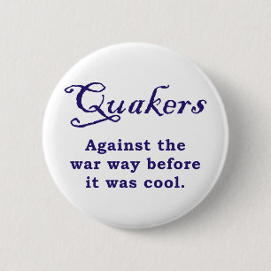 Chapa Redonda De 5 Cm Quakers - guerra