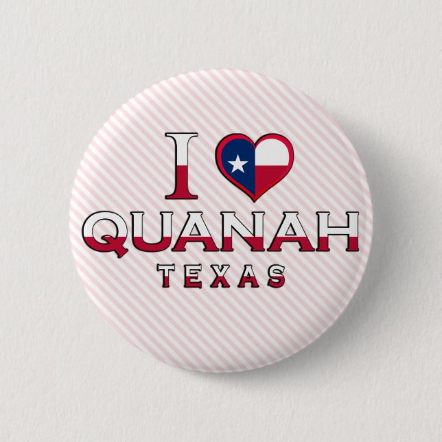 Chapa Redonda De 5 Cm Quaná, Texas (Anverso)