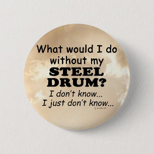 Chapa Redonda De 5 Cm Qué haría, tambor de acero