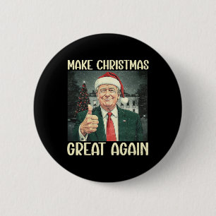 Chapa Redonda De 5 Cm Que los Navidades vuelvan a ser divertidos Santa T