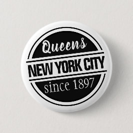 Chapa Redonda De 5 Cm Queens NYC 1897