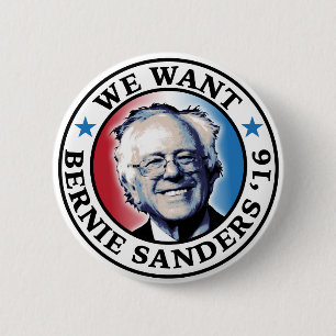 Chapa Redonda De 5 Cm Queremos las chorreadoras 2016 de Bernie