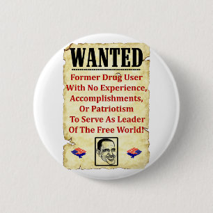 Chapa Redonda De 5 Cm Querido: ¡Barack Obama!