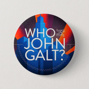 Chapa Redonda De 5 Cm ¿Quién es Juan Galt?