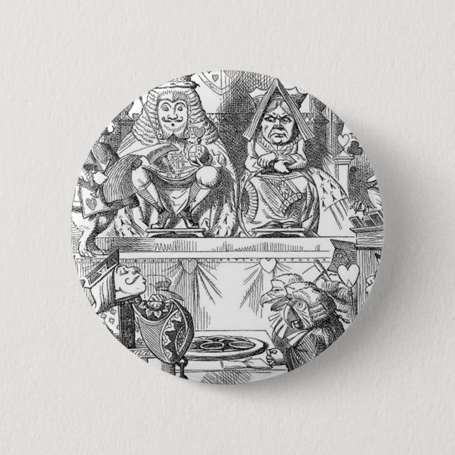 Chapa Redonda De 5 Cm ¿Quién robó las tartas? (Anverso)