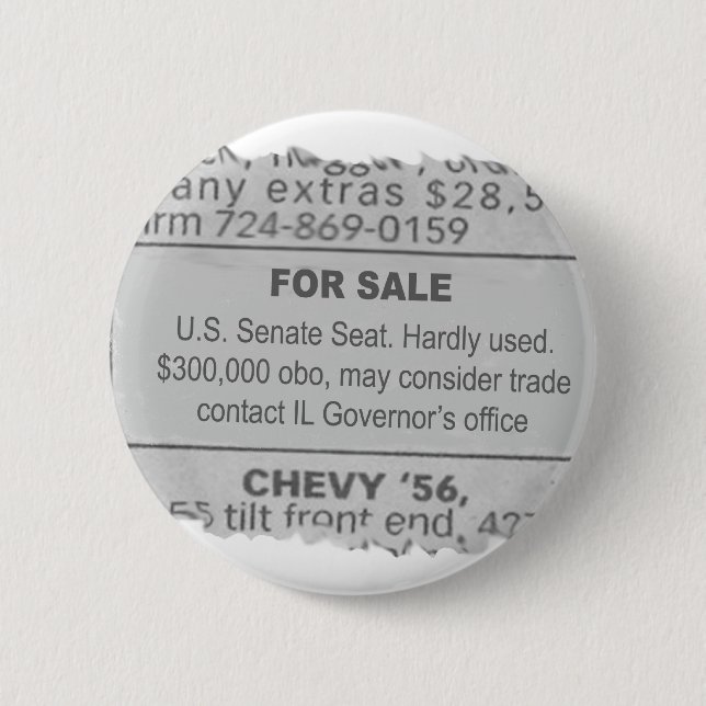 Chapa Redonda De 5 Cm Quiera los anuncios - (Anverso)