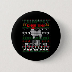 Chapa Redonda De 5 Cm Quiero Navidades Es Mi Regalo De Navidad Pomerania