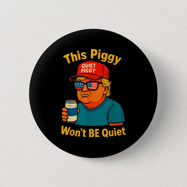 Chapa Redonda De 5 Cm Quiet Ggy Tees Family Friends Funny Design Perfect (Anverso)