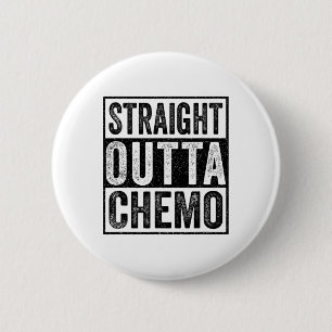 Chapa Redonda De 5 Cm Quimioterapia simple - Conciencia sobre el cáncer
