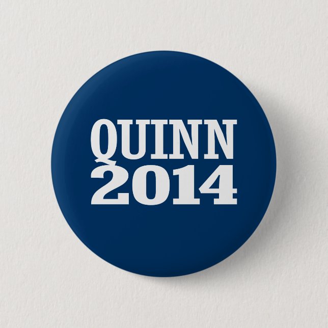 CHAPA REDONDA DE 5 CM QUINN 2014 (Anverso)