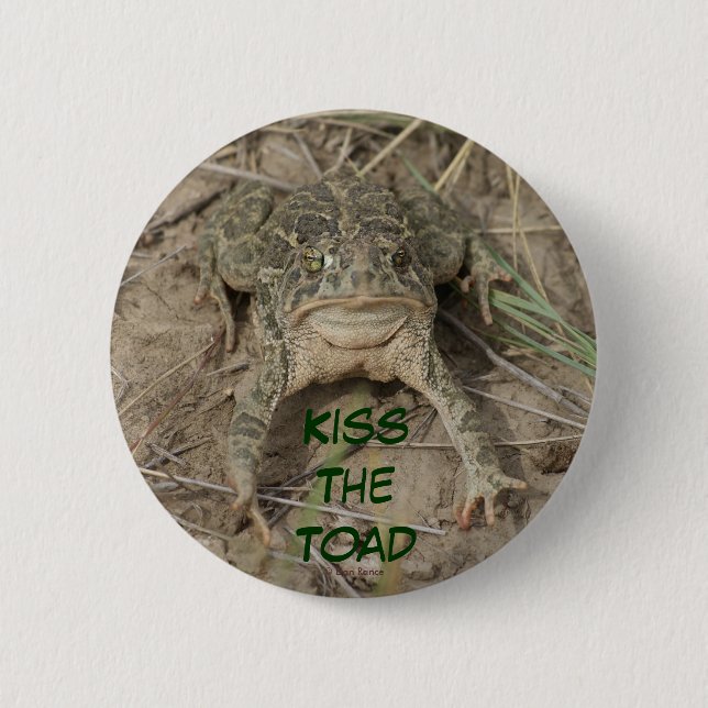 Chapa Redonda De 5 Cm R10 Prairie Toad (Anverso)