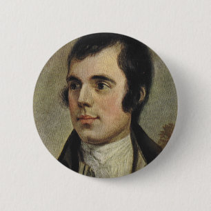 Chapa Redonda De 5 Cm Rabbie Burns
