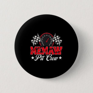 Chapa Redonda De 5 Cm Race Car Birday Party Carreras Familia Memaw Pit C