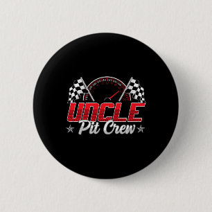 Chapa Redonda De 5 Cm Race Car Birday Party Carreras Familia Uncle Pit C