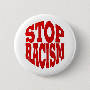 CHAPA REDONDA DE 5 CM RACISMO