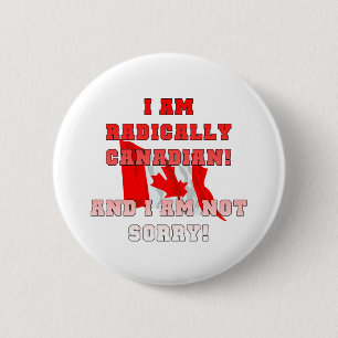 Chapa Redonda De 5 Cm Radical Canadain
