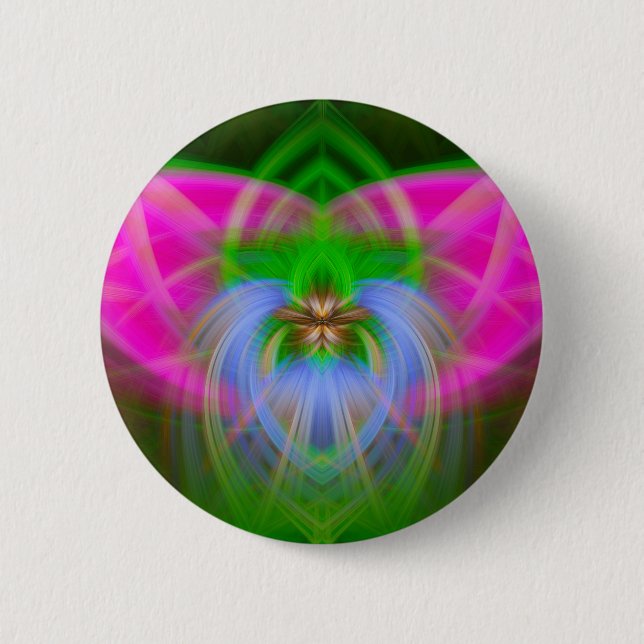 Chapa Redonda De 5 Cm Radio Realm (Anverso)